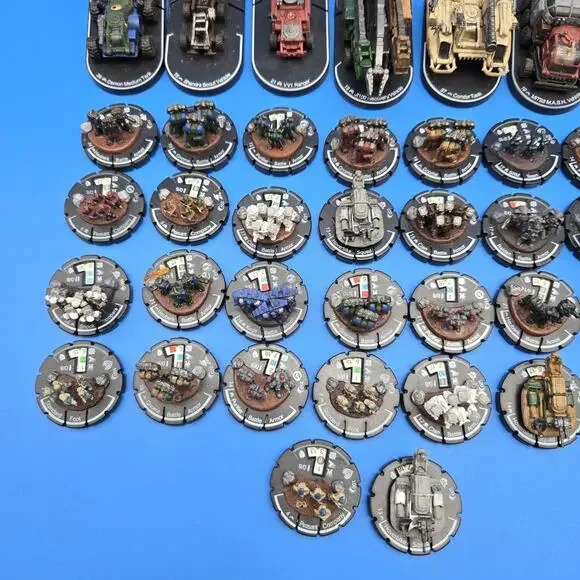 MechWarrior Dark Age Age of Destruction Lot Dials Minis Vehicles Tanks Infantry - Picture 5 of 7